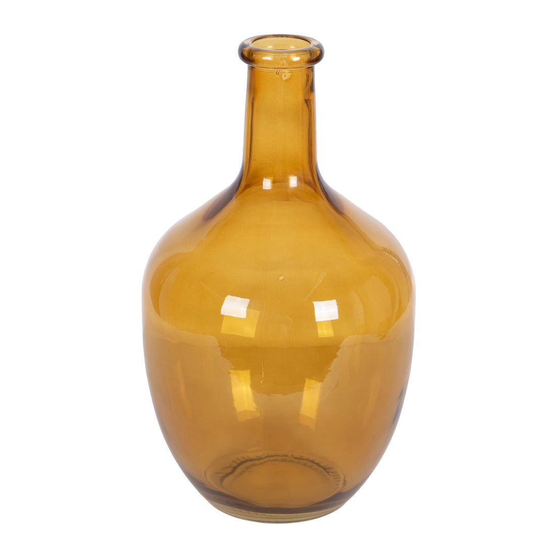 Amber glass vase representing 2026 home décor trends