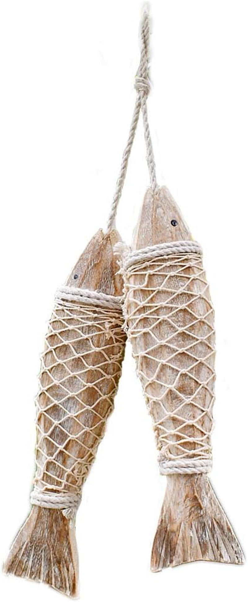 Wooden fish wall sculpture chosen for a bathroom